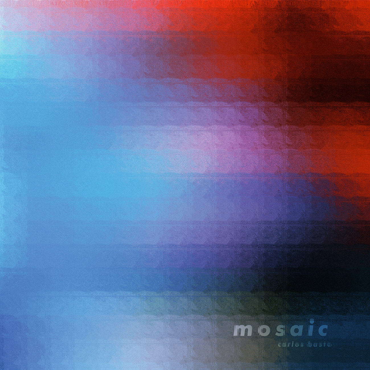 Mosaic — debut electronic music album by Carlos Basto, cinematic melodic techno and ambient